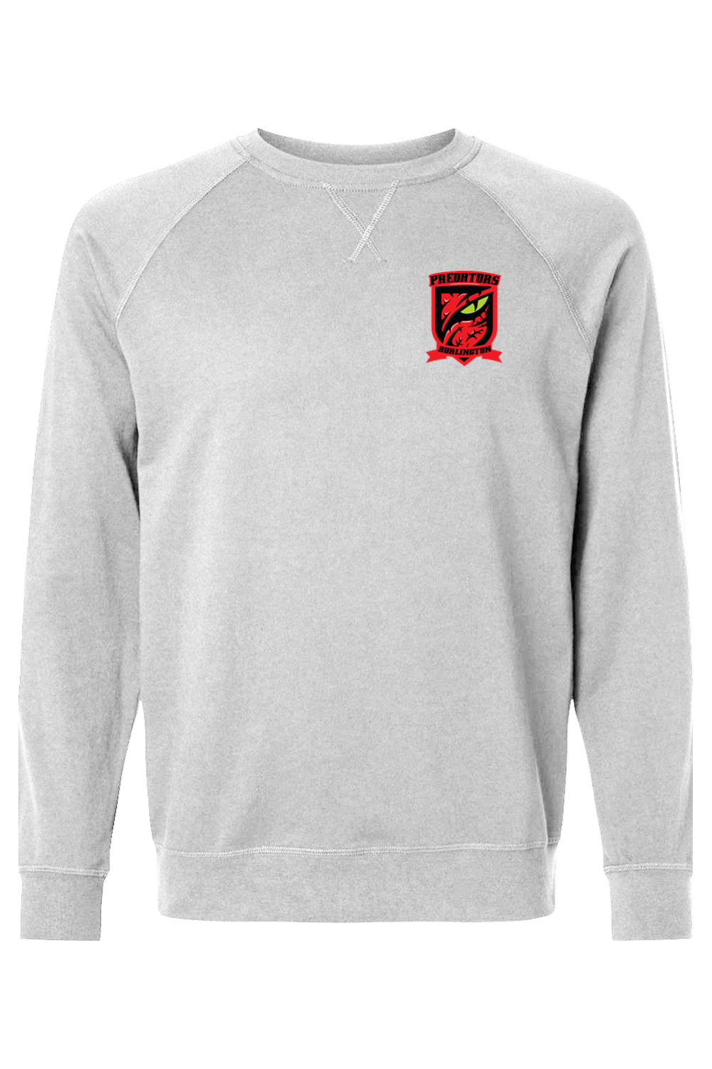 Burlington Predators SC Adult Heavyweight Raglan Long Sleeve Signature Lacrosse