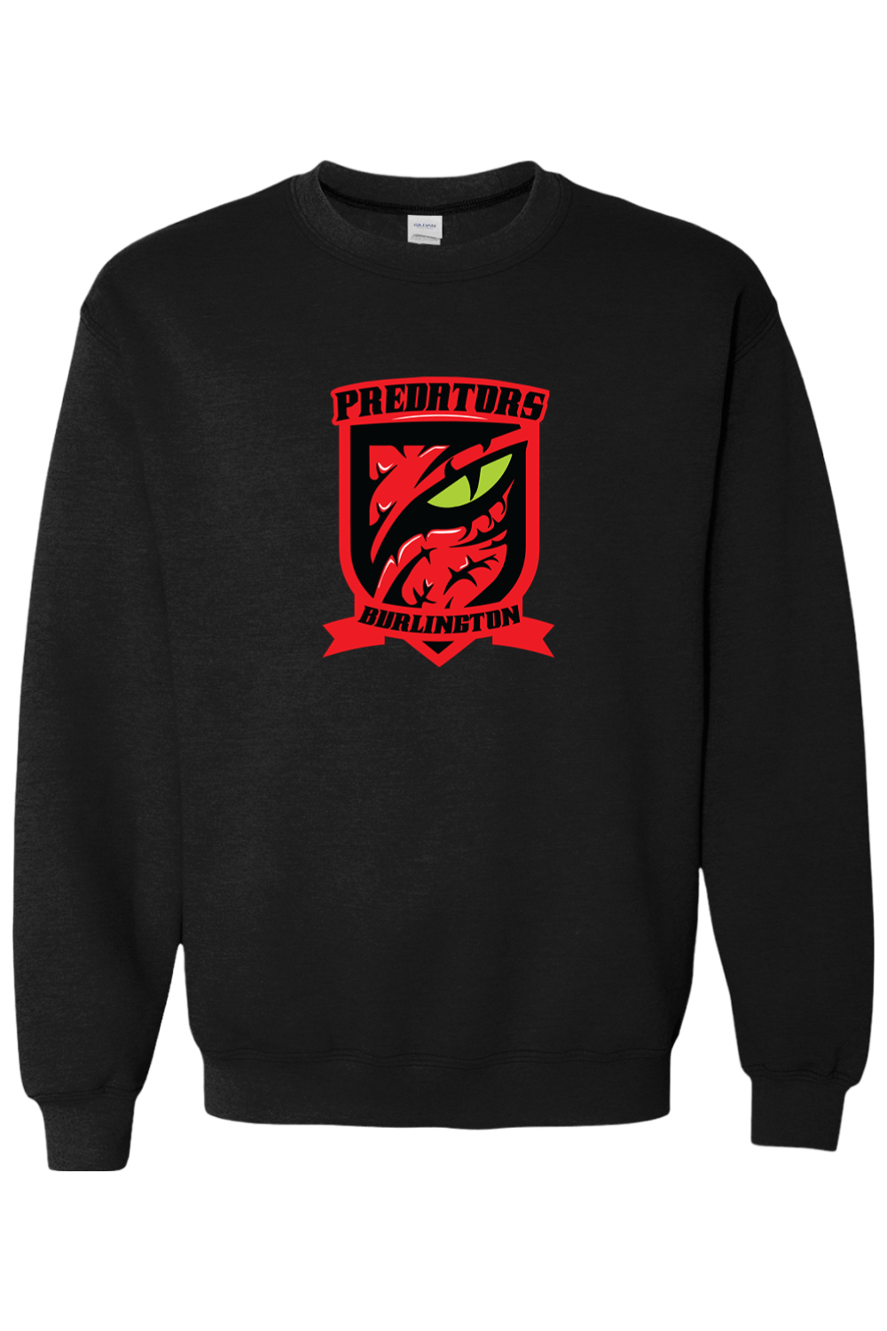 Burlington Predators SC Adult Heavyweight Sweatshirt Signature Lacrosse