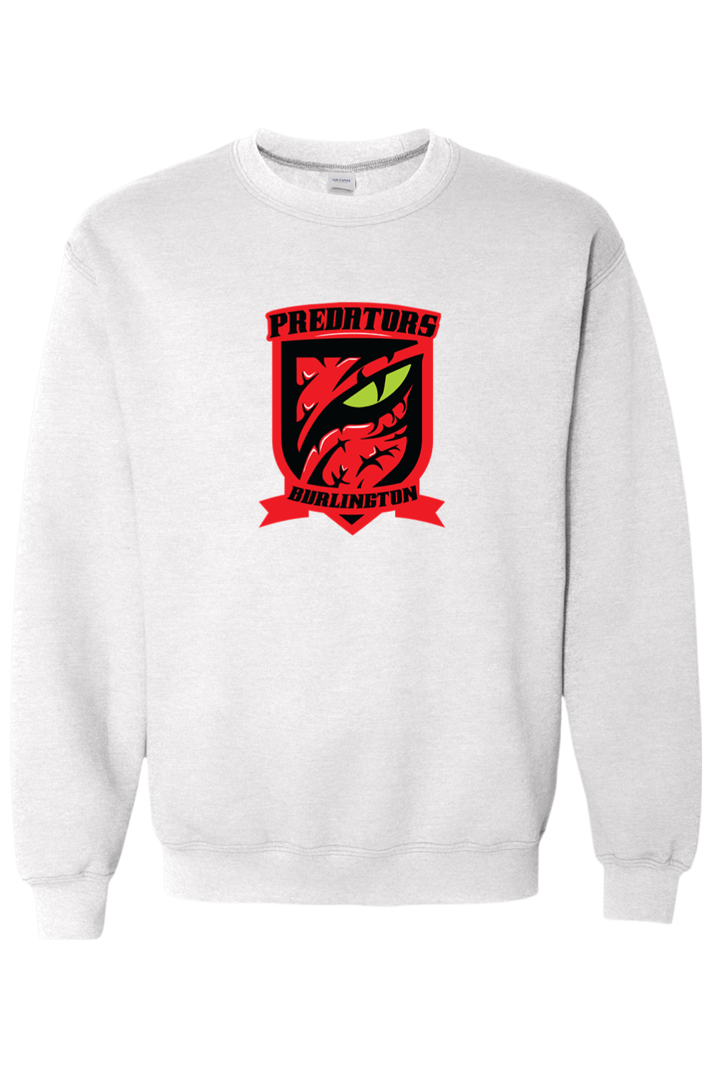 Burlington Predators SC Adult Heavyweight Sweatshirt Signature Lacrosse