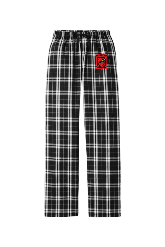 Burlington Predators SC Adult Women's Flannel Plaid Pants Signature Lacrosse