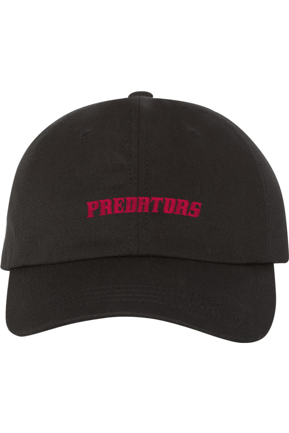 Burlington Predators SC Embroidered Dad Hat Signature Lacrosse
