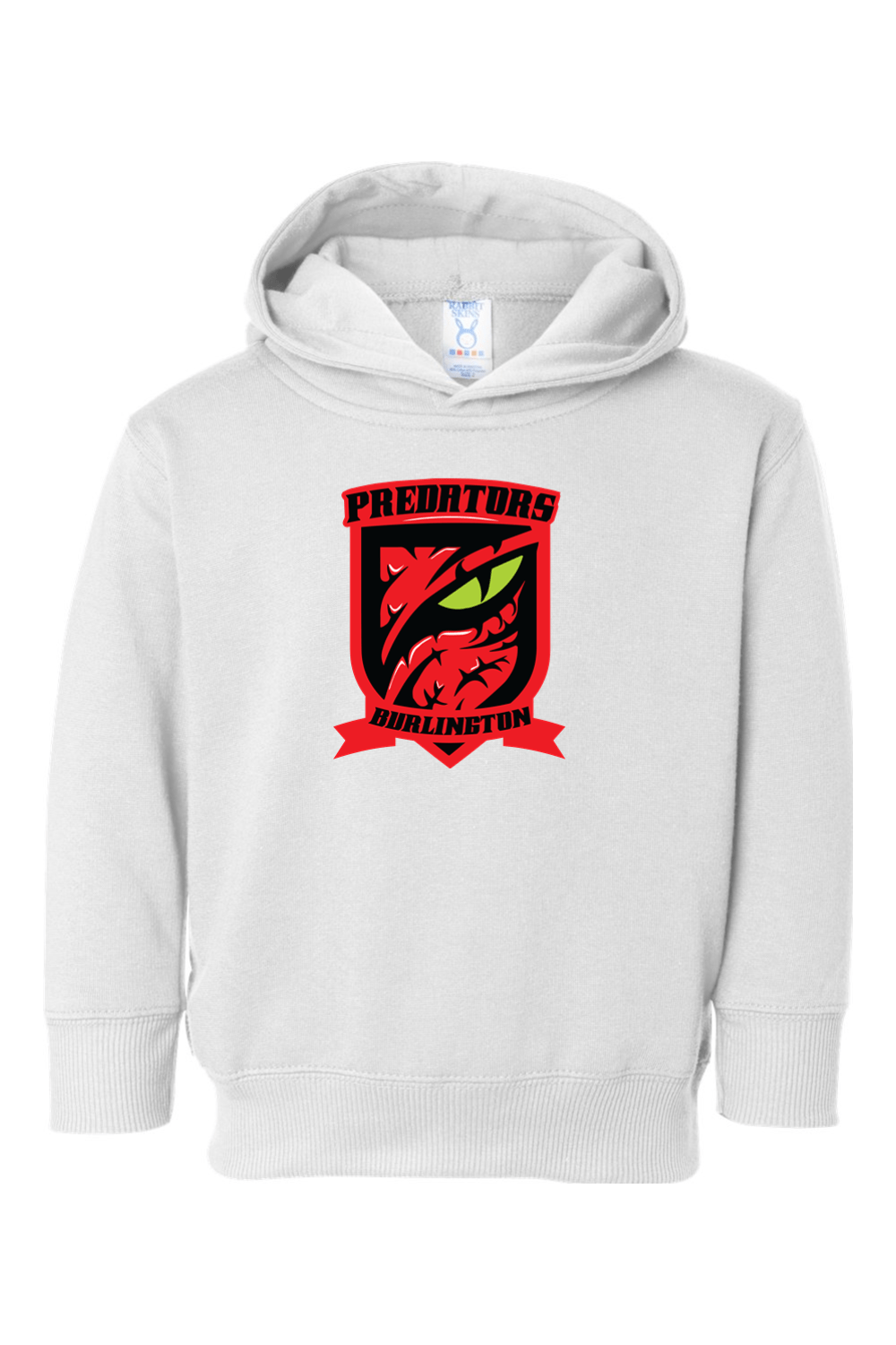 Burlington Predators SC Toddler Fleece Hoodie Signature Lacrosse