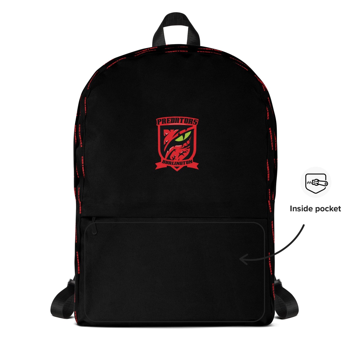 Burlington Predators SC Travel Backpack Signature Lacrosse