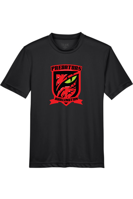 Burlington Predators SC Youth Athletic T-Shirt Signature Lacrosse