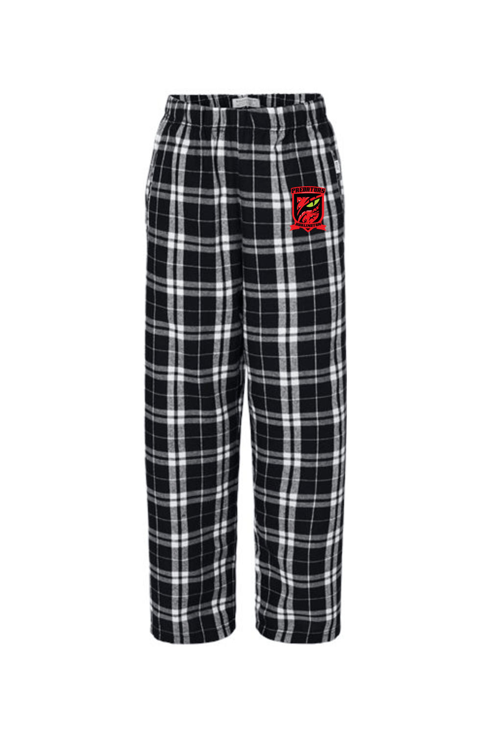 Burlington Predators SC Youth Flannel Pants Signature Lacrosse