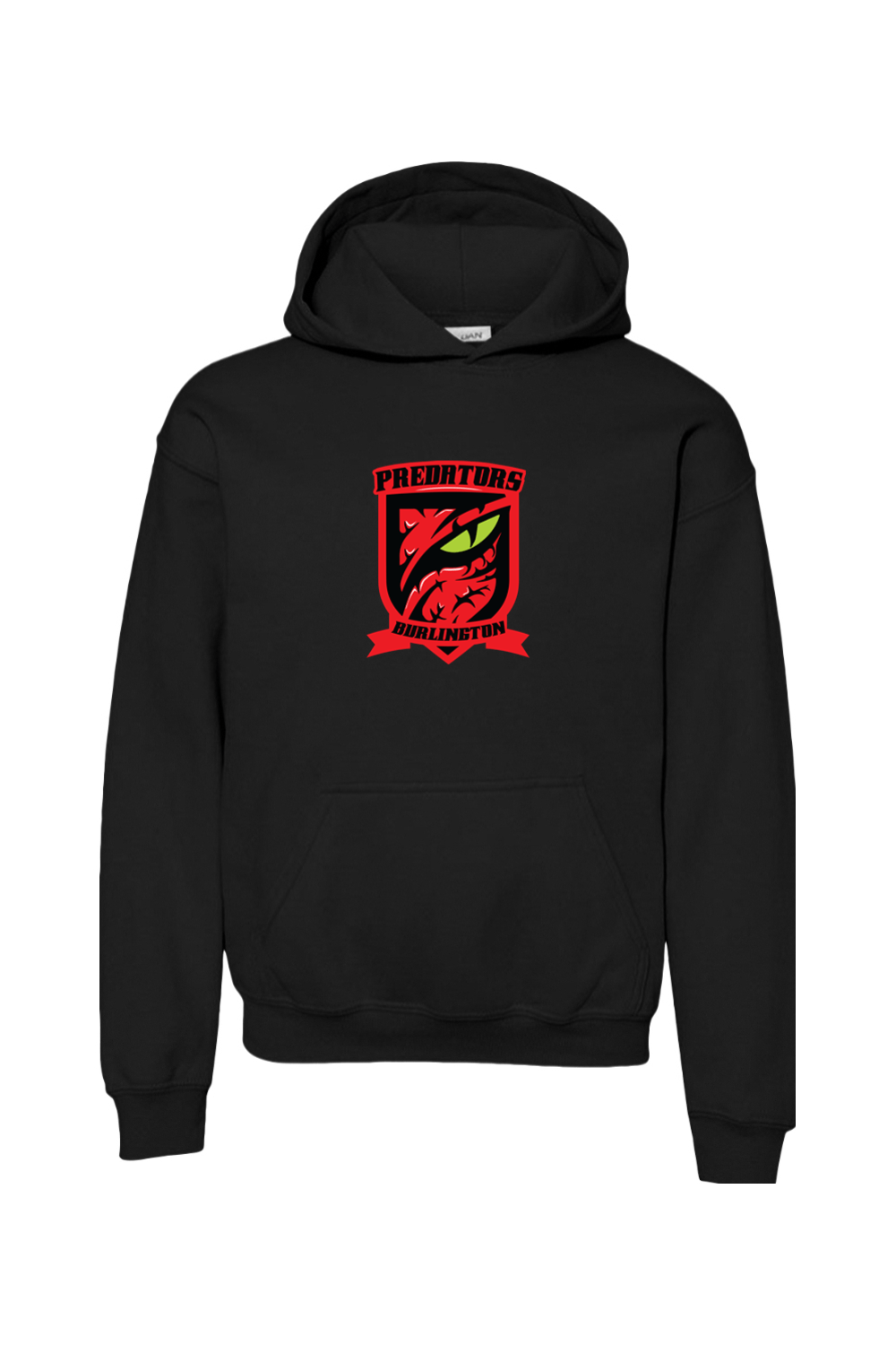Burlington Predators SC Youth Hoodie Signature Lacrosse