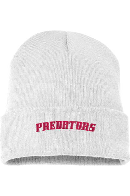 Burlington Predators Soccer Club Yupoong Classics Cuffed Beanie Signature Lacrosse