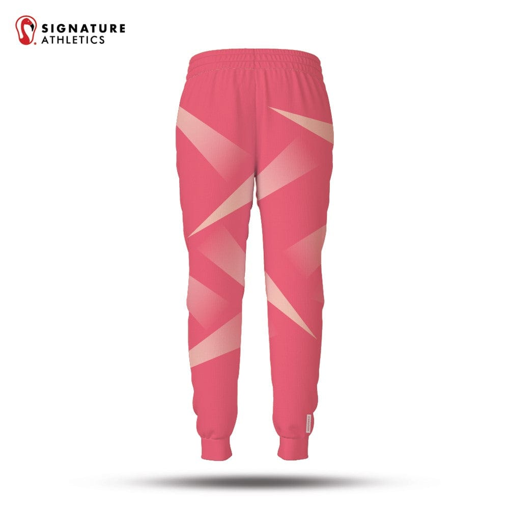 Burlington Predators Women's Coral Lightweight Dye Sub Joggers Signature Lacrosse