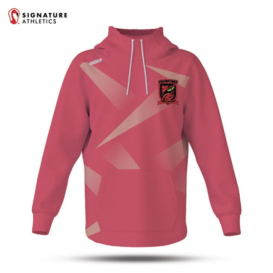 Burlington Predators Women's Coral Pro Dye Sub Scuba Hoodie Signature Lacrosse