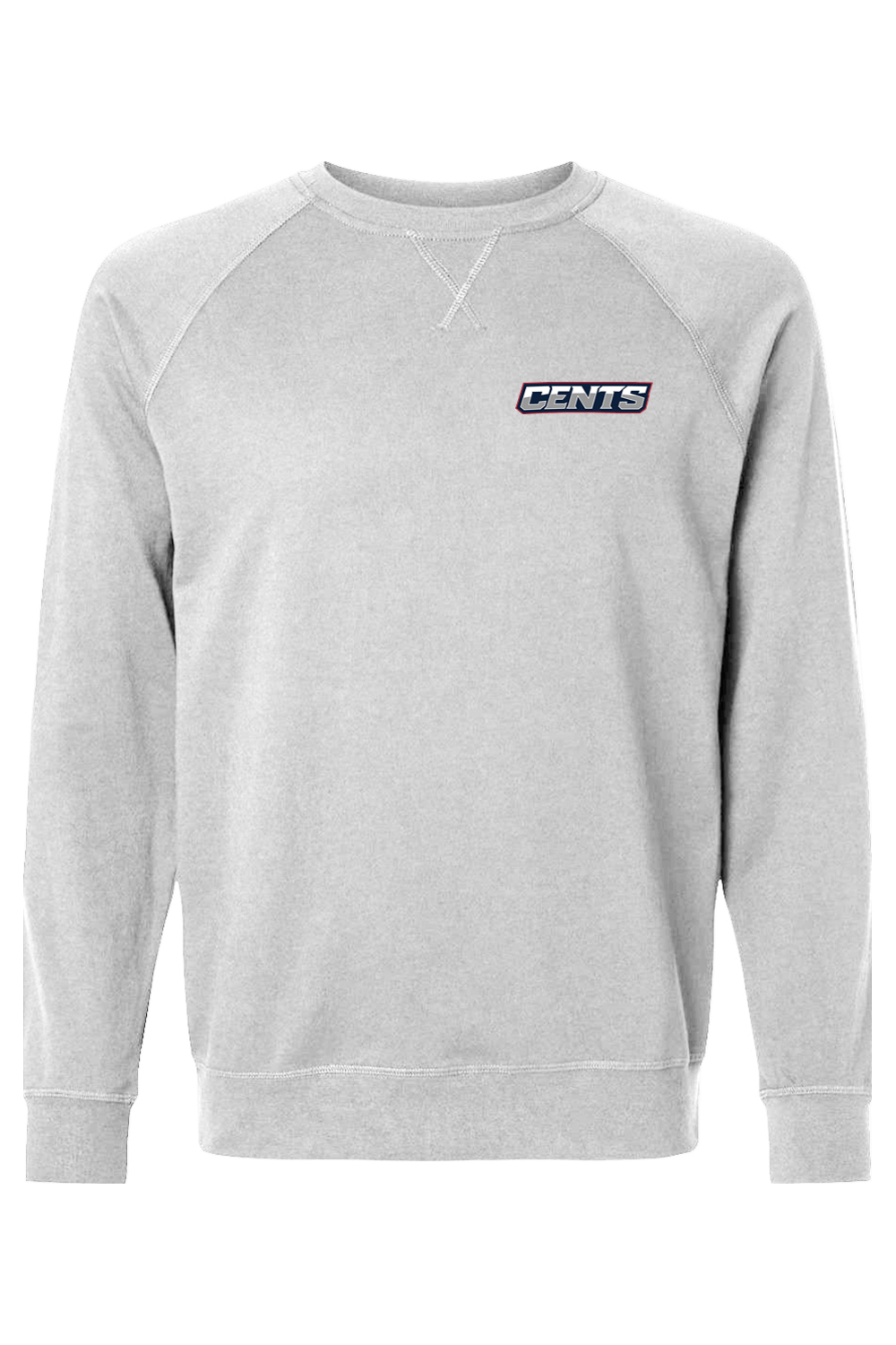 BurnedbyLax Adult Heavyweight Raglan Long Sleeve Signature Lacrosse