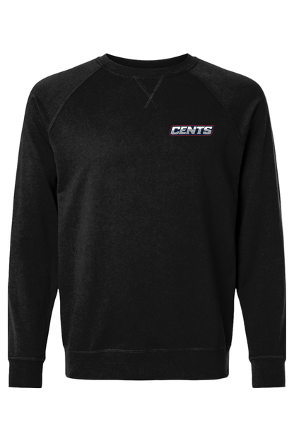 BurnedbyLax Adult Heavyweight Raglan Long Sleeve Signature Lacrosse
