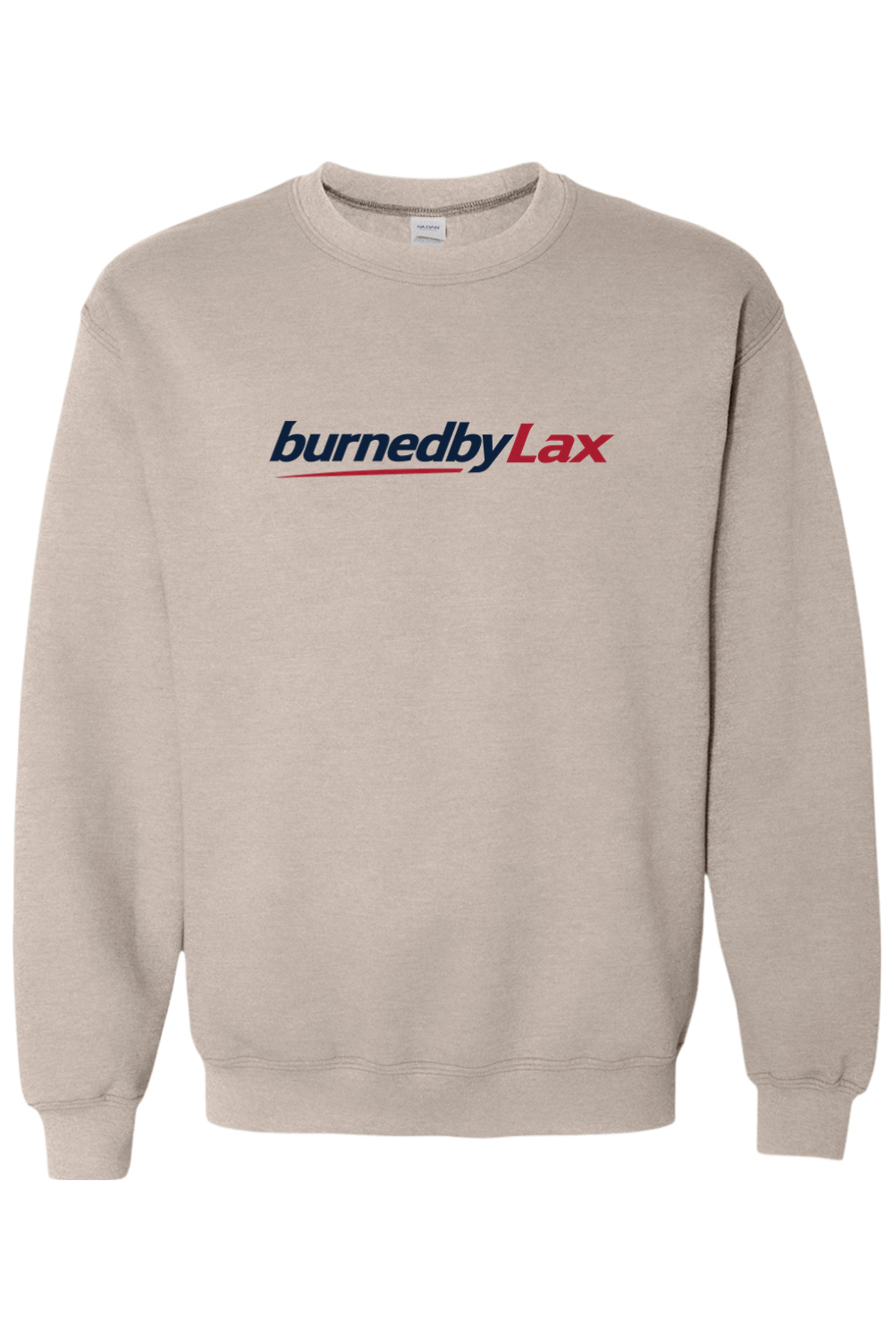 BurnedbyLax Adult Heavyweight Sweatshirt Signature Lacrosse