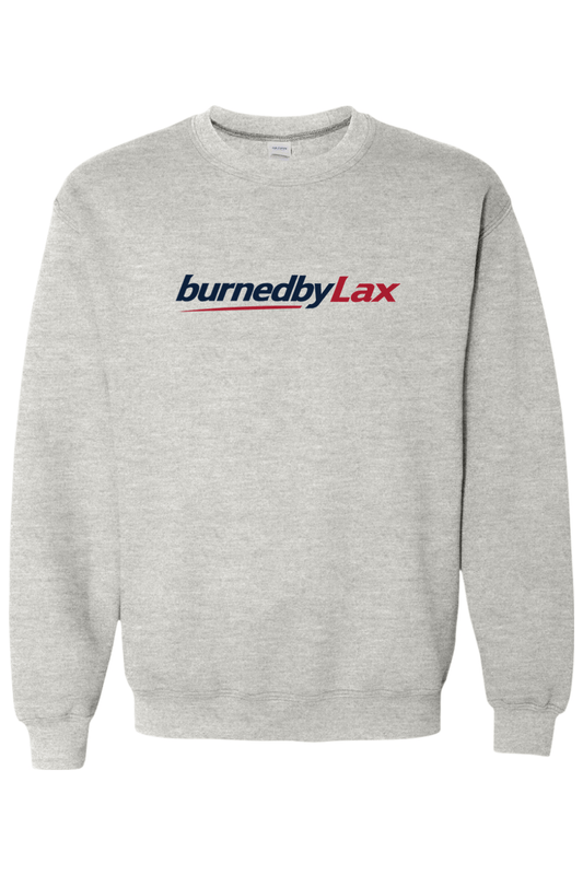 BurnedbyLax Adult Heavyweight Sweatshirt Signature Lacrosse