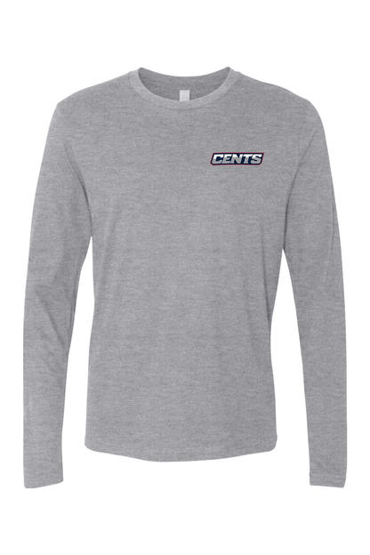 BurnedbyLax Adult Long Sleeve T-Shirt Signature Lacrosse