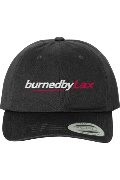 BurnedbyLax Embroidered Dad Hat Signature Lacrosse