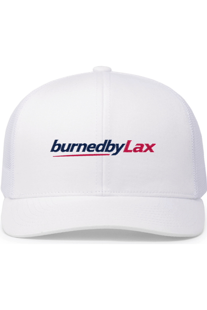 BurnedbyLax Embroidered Trucker Hat Signature Lacrosse