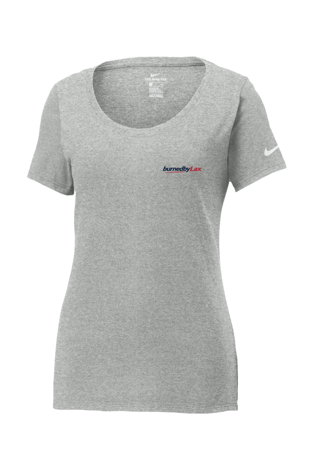 BurnedbyLax Nike Core Cotton Scoop Neck Tee Signature Lacrosse