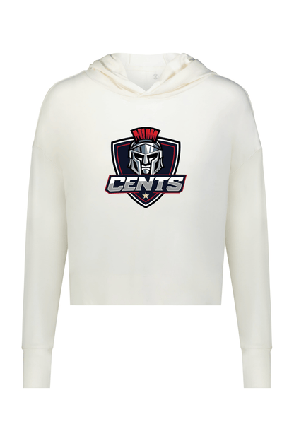 BurnedbyLax Youth Girl's Effortless Hoodie Signature Lacrosse