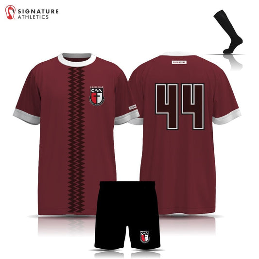 CAA Men's 3 Piece Player Package Qatar Signature Lacrosse