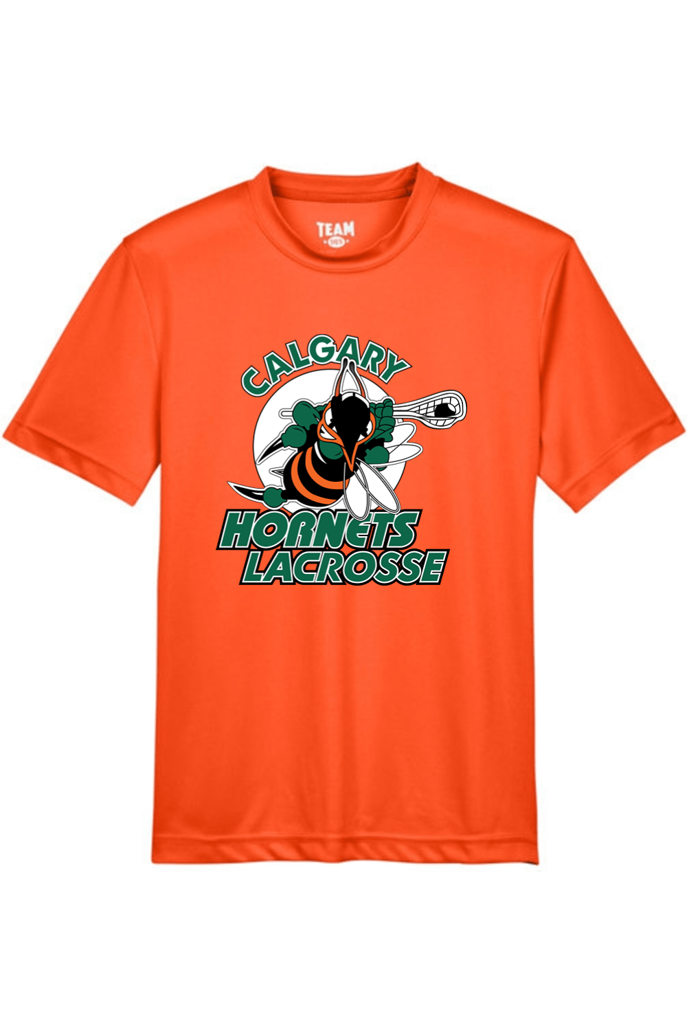 Calgary Hornets Youth Athletic T-Shirt Signature Lacrosse