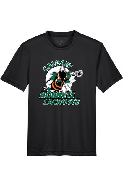 Calgary Hornets Youth Athletic T-Shirt Signature Lacrosse
