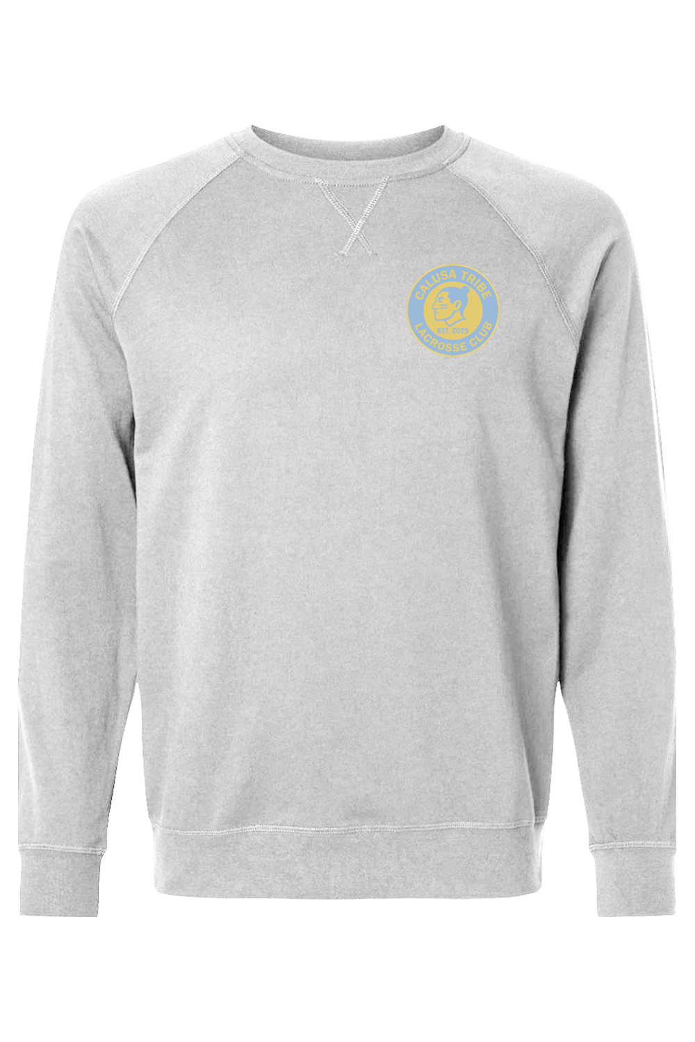 Calusa Tribe LC Adult Heavyweight Raglan Long Sleeve Signature Lacrosse