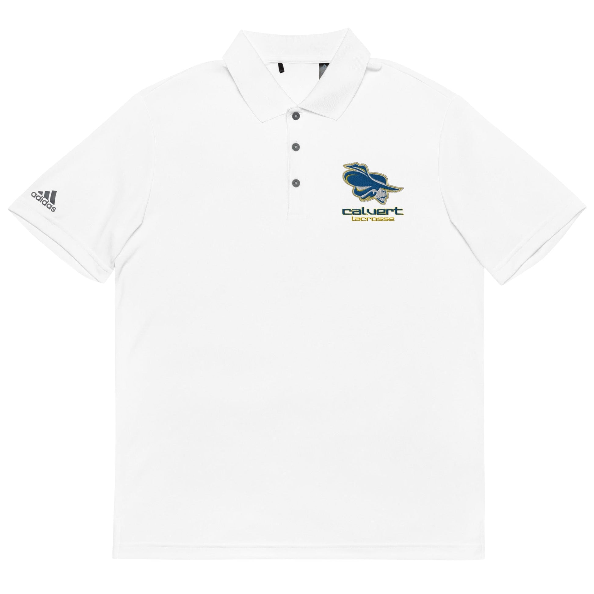 Calvert High School Adult Adidas Performance Polo Signature Lacrosse