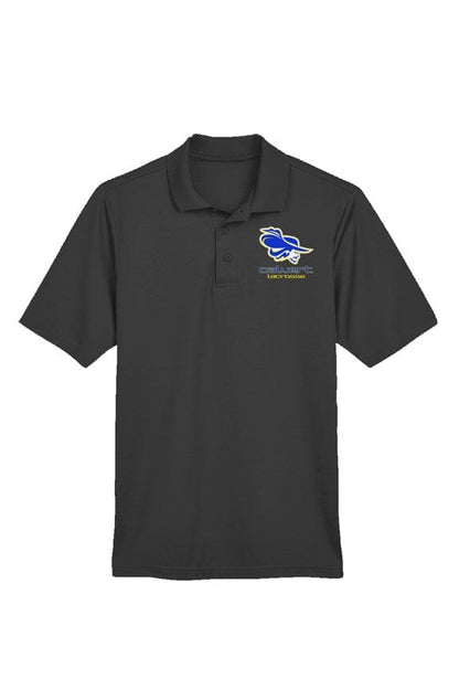 Calvert High School Adult Performance Polo Signature Lacrosse