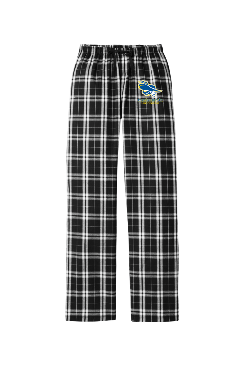 Calvert HS Adult Women's Flannel Plaid Pants Signature Lacrosse