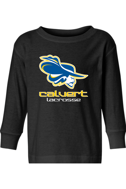 Calvert HS Toddler Long Sleeve T-Shirt Signature Lacrosse