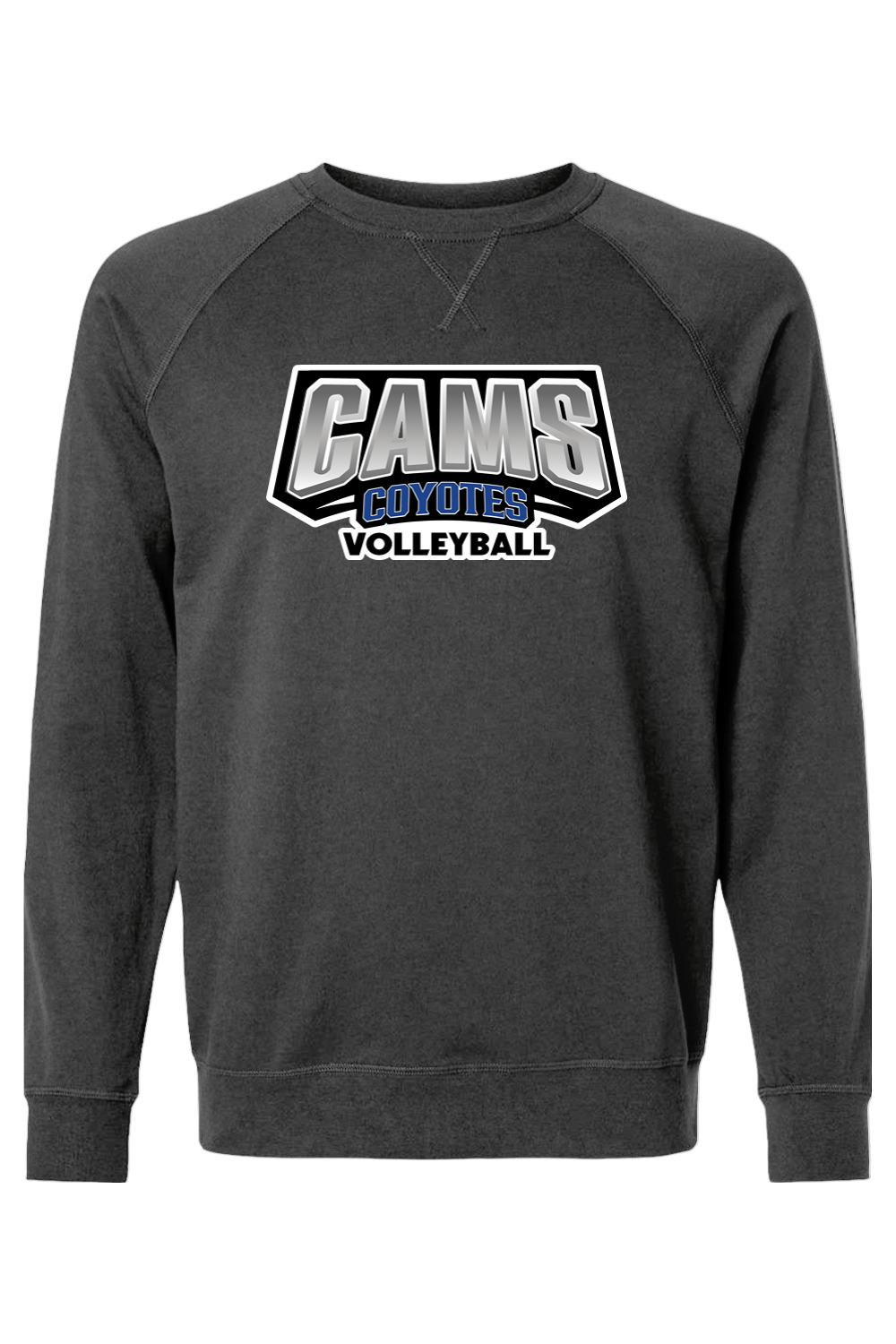 CAMS Volleyball Adult Heavyweight Raglan Long Sleeve Signature Lacrosse