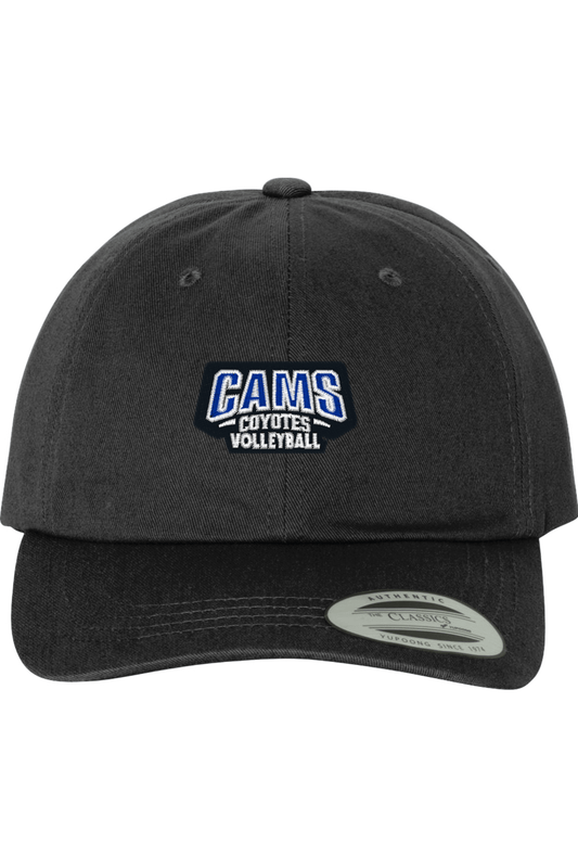 Cams Volleyball Embroidered Dad Hat Signature Lacrosse