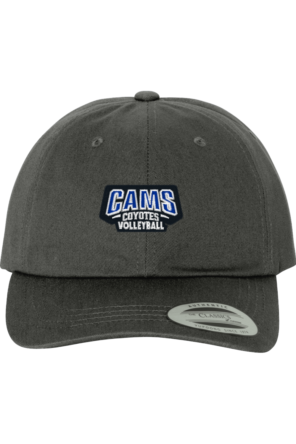 Cams Volleyball Embroidered Dad Hat Signature Lacrosse