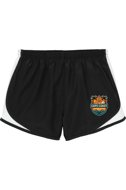 Cape Coast Lacrosse Adult Athletic Women's Shorts Signature Lacrosse
