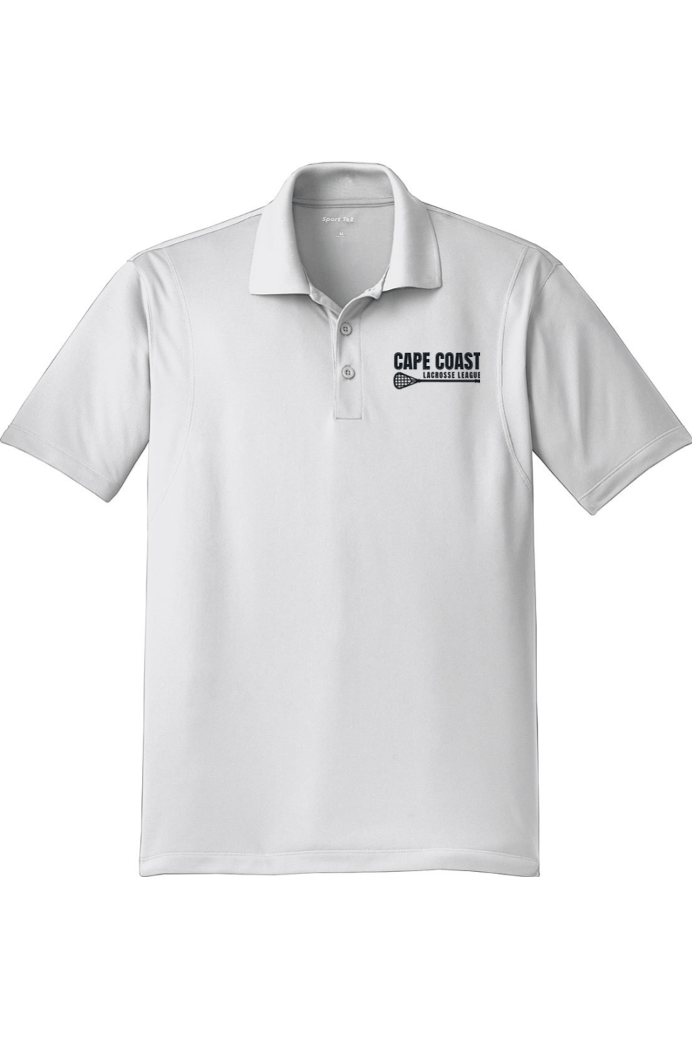 Cape Coast Lacrosse Adult Embroidered Athletic Polo Signature Lacrosse
