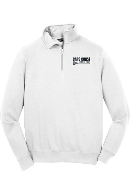 Cape Coast Lacrosse Adult Embroidered Quarter-Zip Pullover Signature Lacrosse