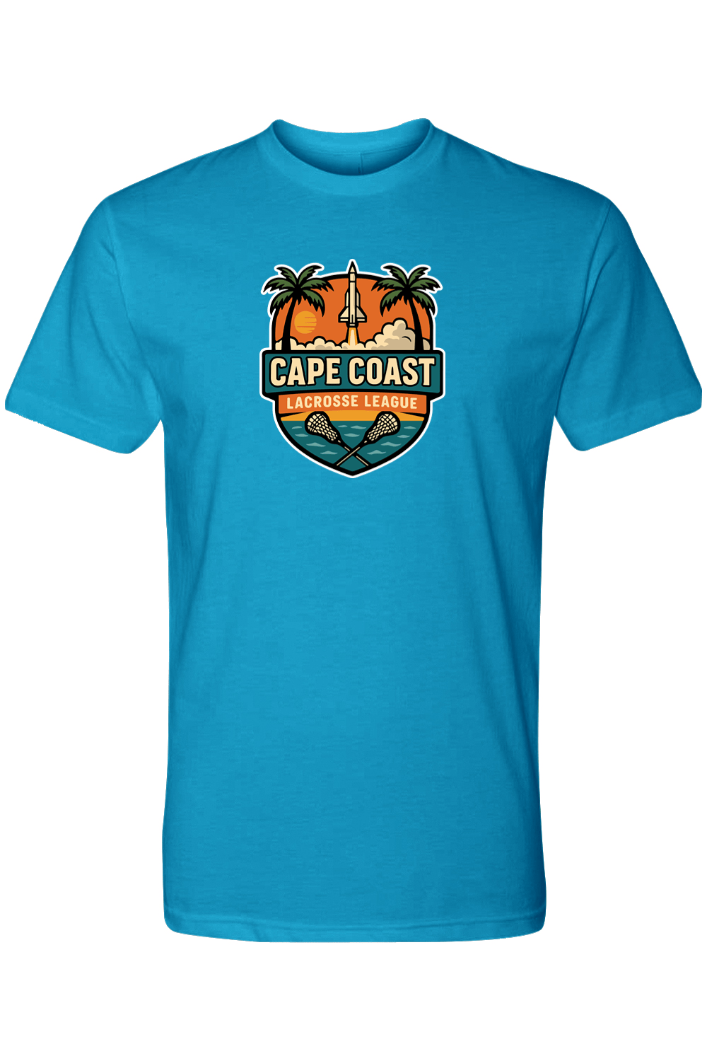 Cape Coast Lacrosse Adult Men's T-Shirt Signature Lacrosse