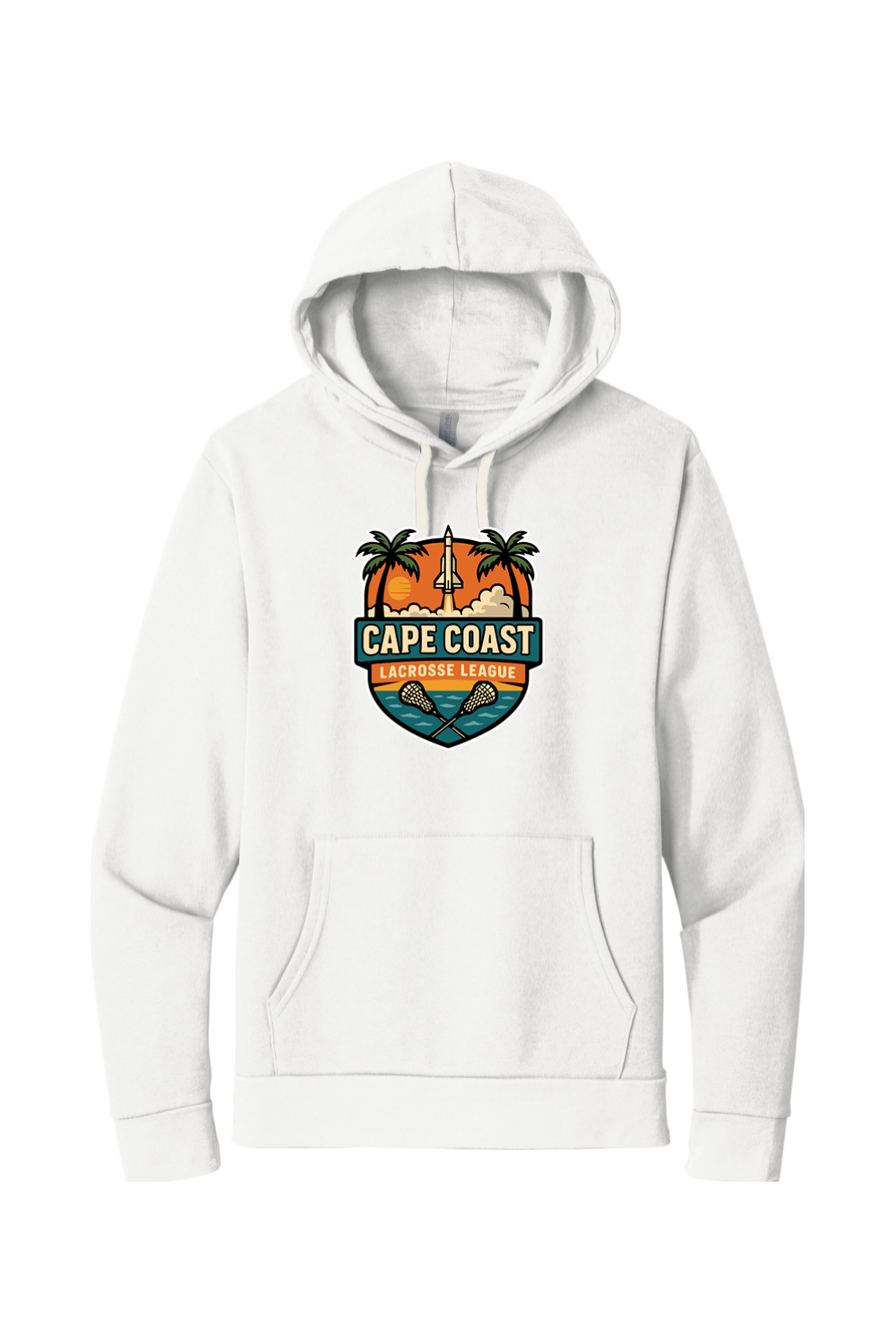 Cape Coast Lacrosse Adult Premium Lightweight Hoodie Signature Lacrosse