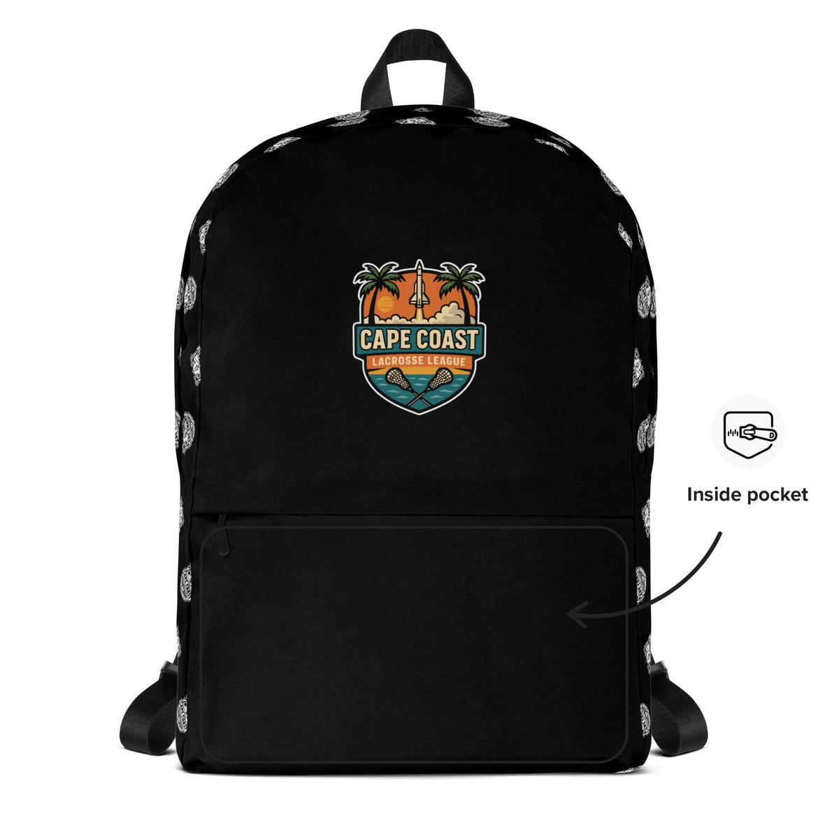 Cape Coast Lacrosse Travel Backpack Signature Lacrosse