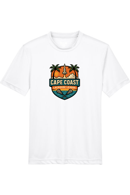 Cape Coast Lacrosse Youth Athletic T-Shirt Signature Lacrosse