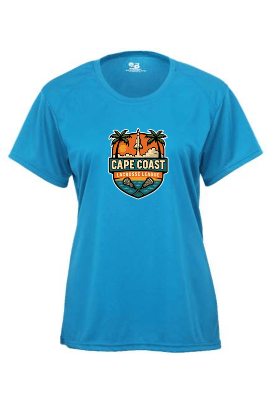 Cape Coast Lacrosse Youth Girl's Athletic T-Shirt Signature Lacrosse