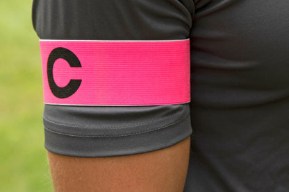 Captain "C" Band (Hi-Vis Green, Hi-Vis Orange, Hi-Vis Yellow, Hi-Vis Pink) Signature Lacrosse