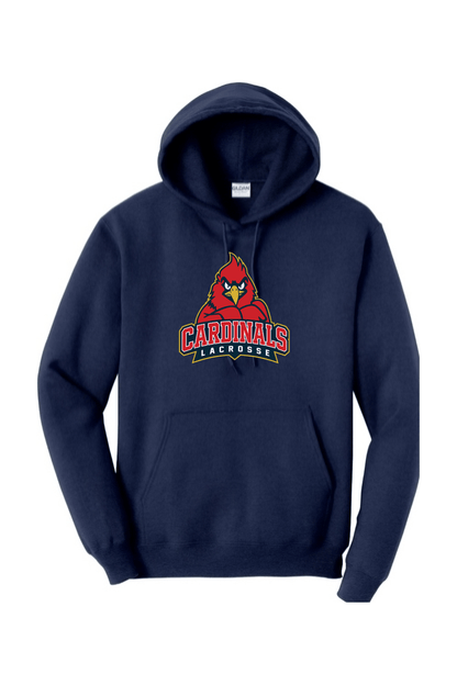 Cardinals Lacrosse Adult Heavyweight Hoodie Signature Lacrosse