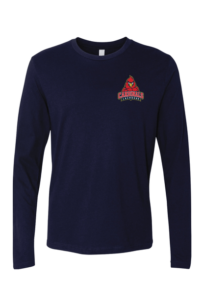 Cardinals Lacrosse Adult Long Sleeve T-Shirt Signature Lacrosse