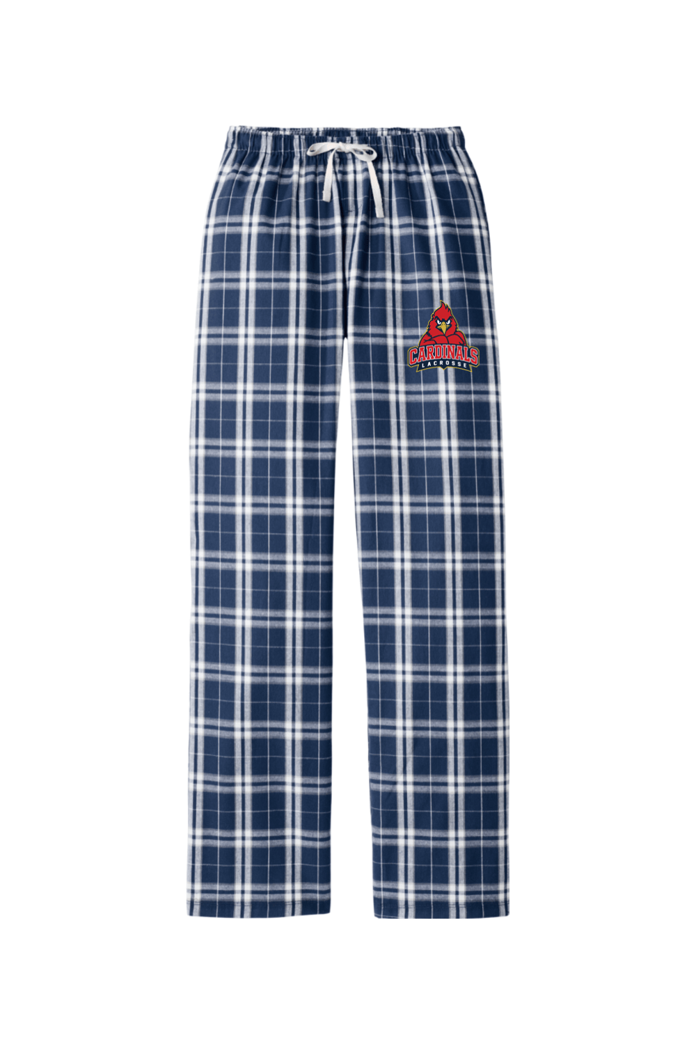 Cardinals Lacrosse Adult Women's Flannel Plaid Pants Signature Lacrosse