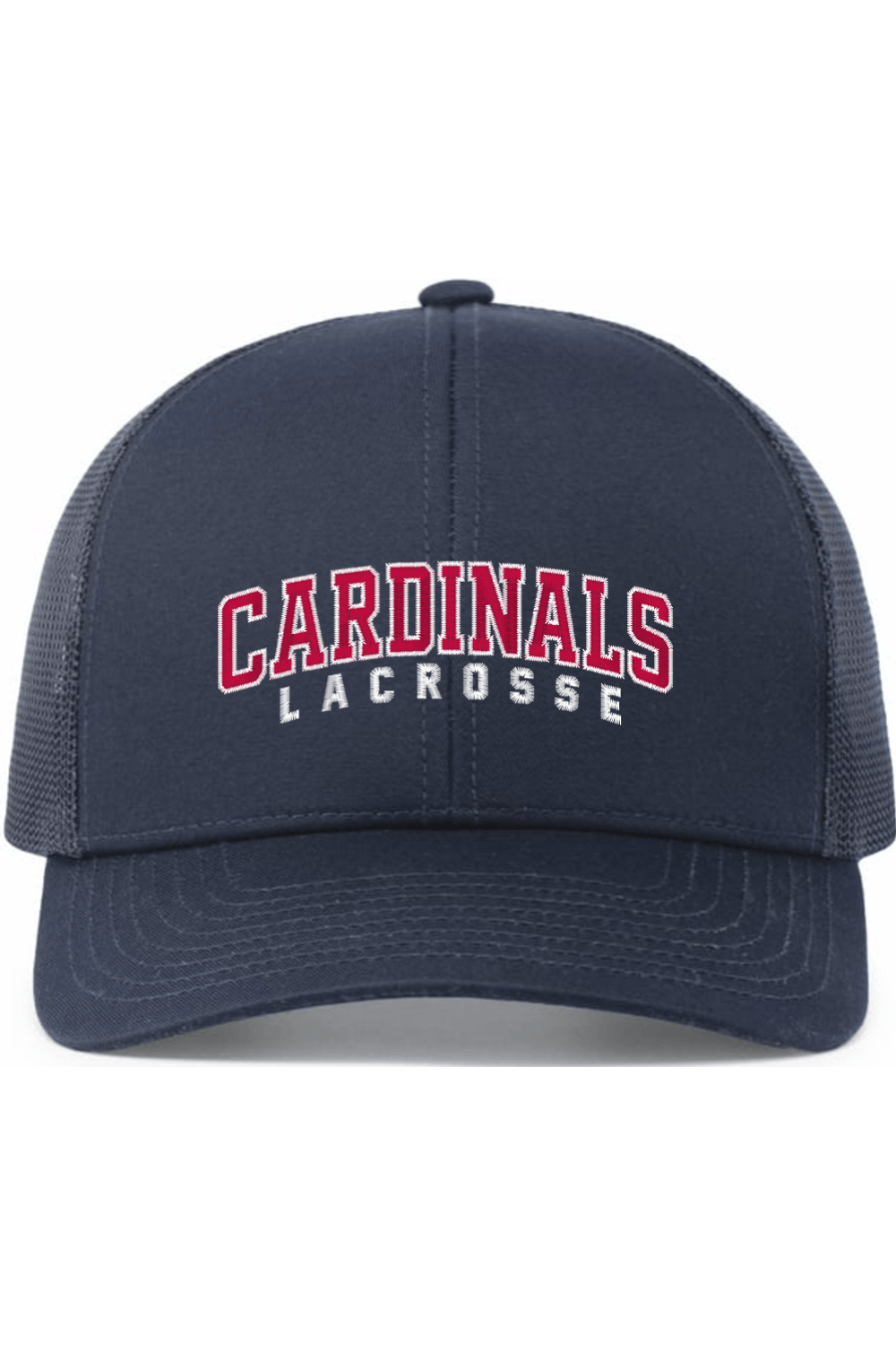 Cardinals Lacrosse Embroidered Trucker Hat Signature Lacrosse
