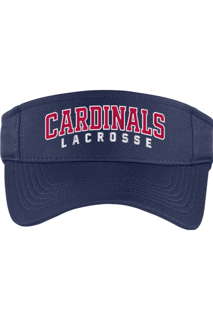 Cardinals Lacrosse Embroidered Visor Signature Lacrosse
