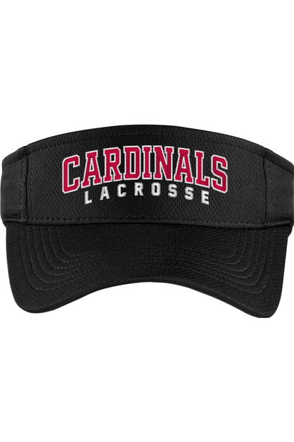 Cardinals Lacrosse Embroidered Visor Signature Lacrosse