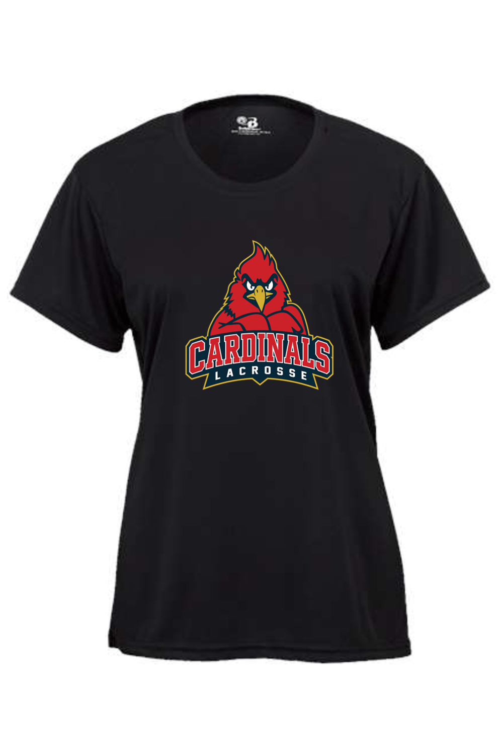 Cardinals Lacrosse Youth Girl's Athletic T-Shirt Signature Lacrosse