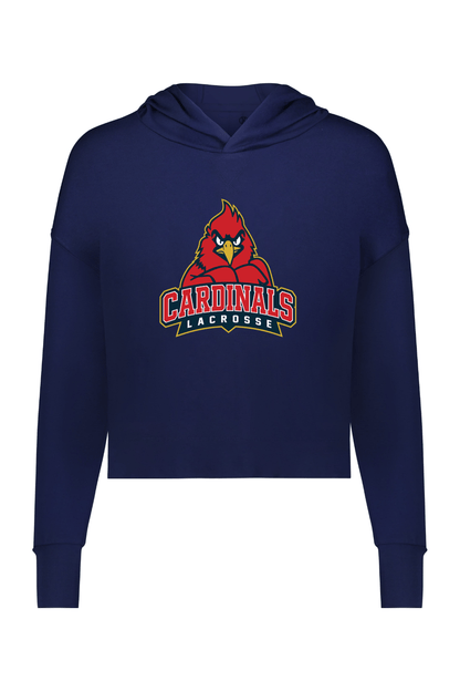 Cardinals Lacrosse Youth Girl's Effortless Hoodie Signature Lacrosse